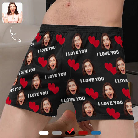 DIY Men's Boxer Valentine's Day Gift