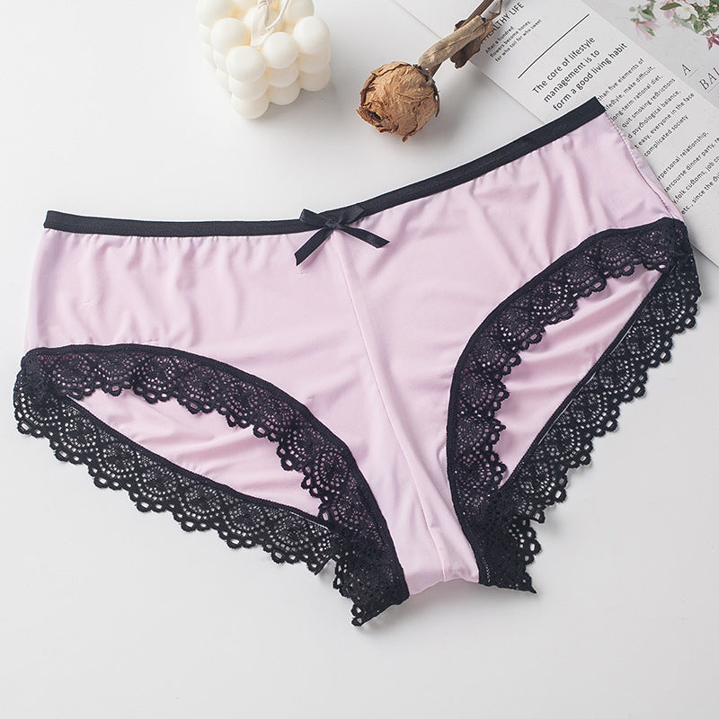 【Size S-XL】5pcs Silky Underwear