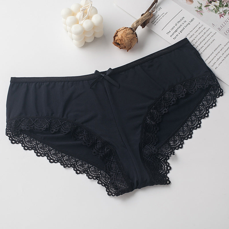 【Size S-XL】5pcs Silky Underwear