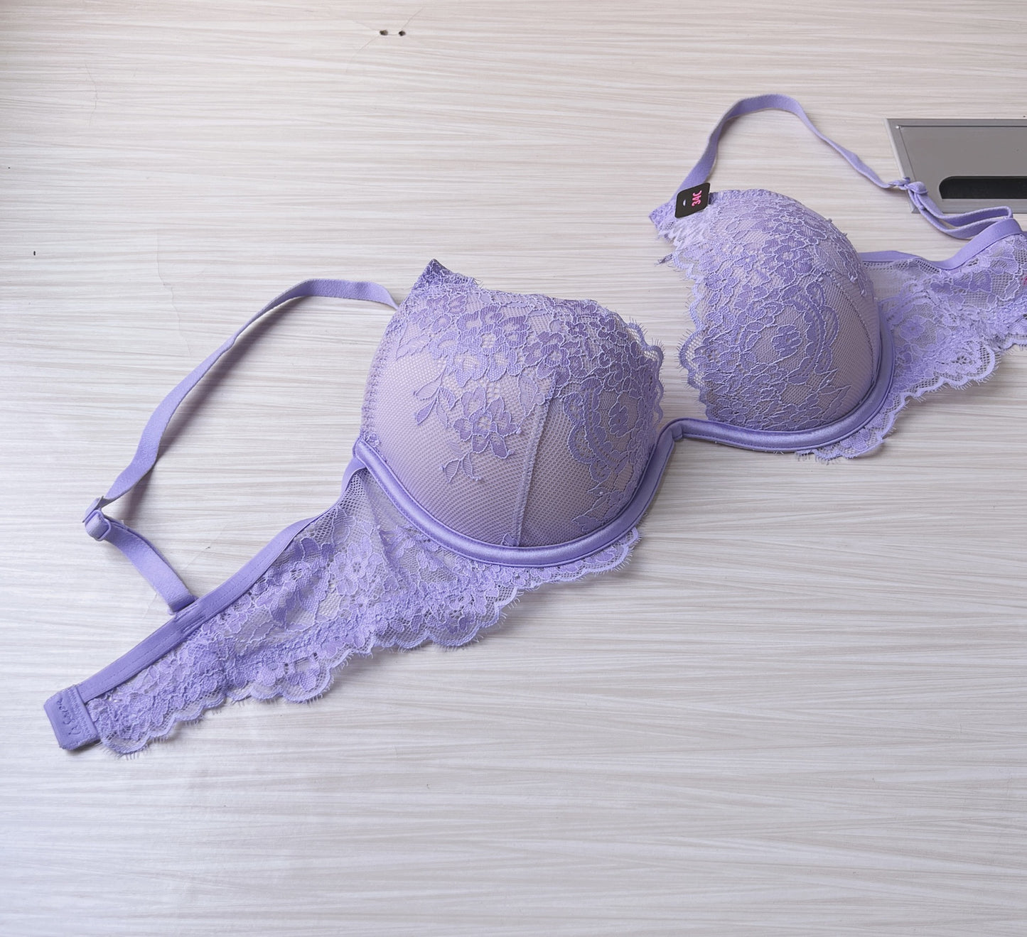 La Sen/za Bra Purple C/D/DD/DDD Cup