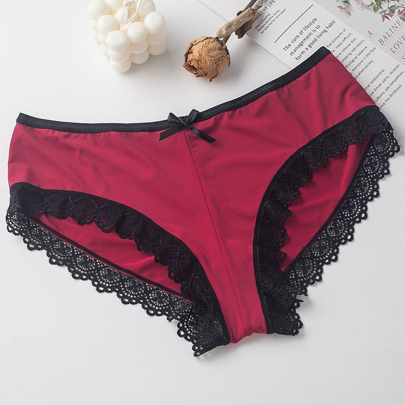 【Size S-XL】5pcs Silky Underwear