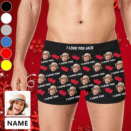 DIY Men's Boxer Valentine's Day Gift