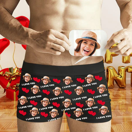 DIY Men's Boxer Valentine's Day Gift